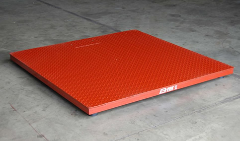 B-Tek 4-Square Floor Scale